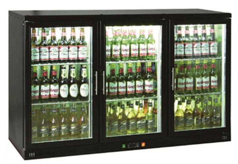 Gtech Bar Arkası 3 Kapılı Şişe Soğutucu - SC-338F