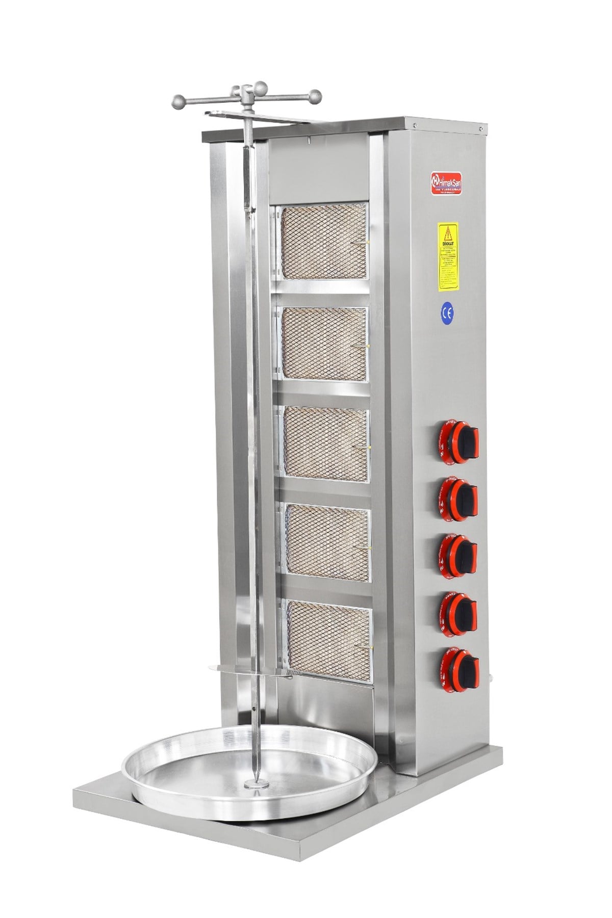 Himaksan 5 Li Döner Ocağı Gazlı ve Lpg Li 41,5x24x110 Cm HMK-DNG 5