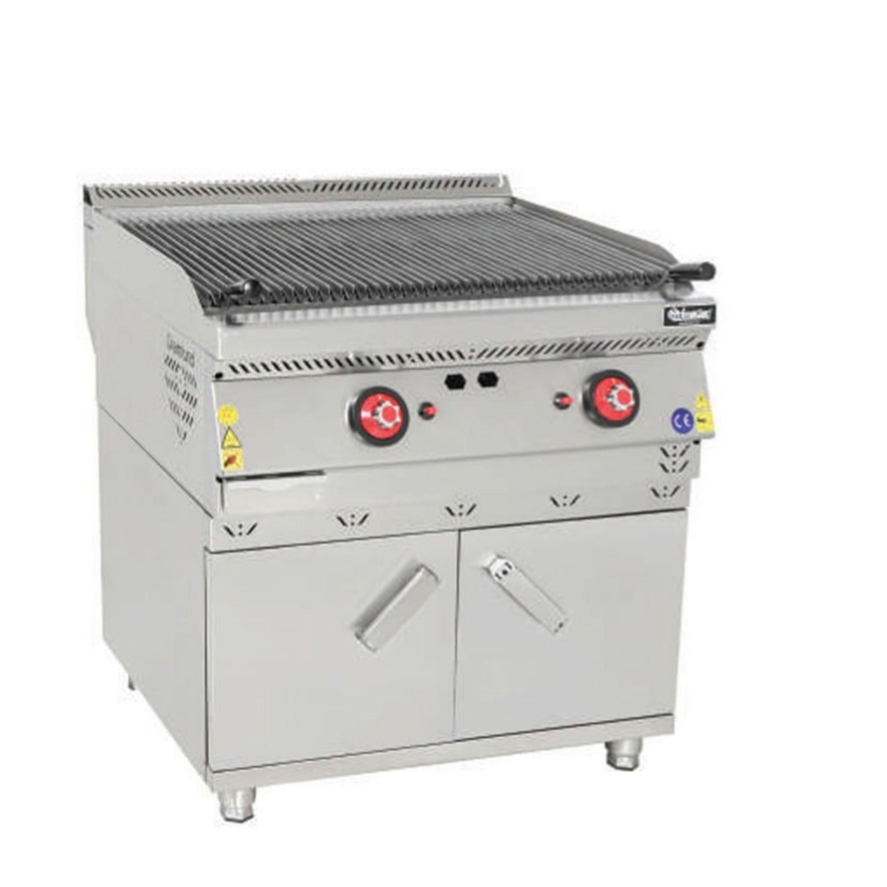 Himaksan Dolaplı Gazlı Lavataşlı Izgara 80x70x85 cm HMK-DLIG 878