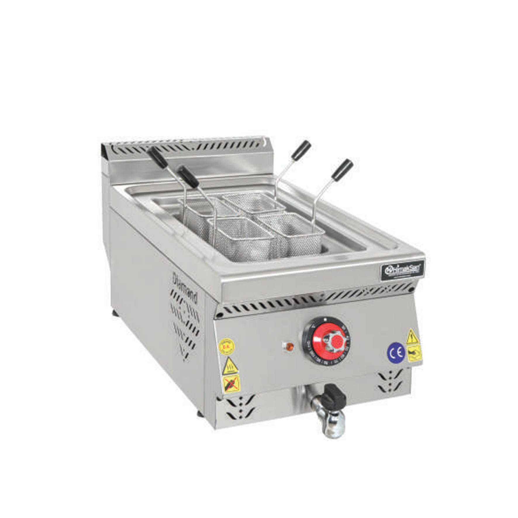 Himaksan Set Üstü 4 Sepetli Makarna Haşlama Makinesi Elektrikli 40x70x30 cm HMK-SMHE 473