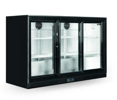 Iceinox Bar Tipi Buzdolabı 3 Çarpma Kapılı GBB 350