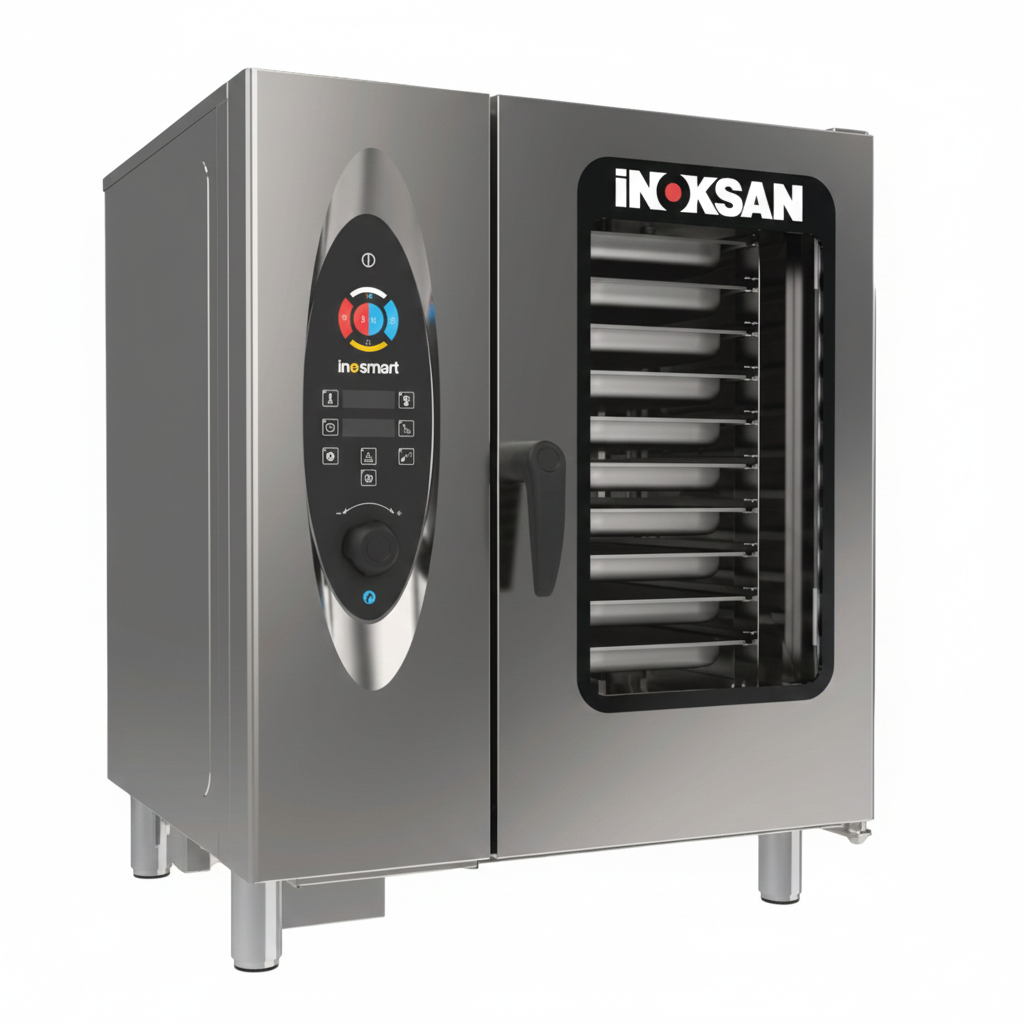 İnoksan 10 Tepsi Kapasiteli Elektrikli Kombi Fırını GN 1/1 INO-FBE 010
