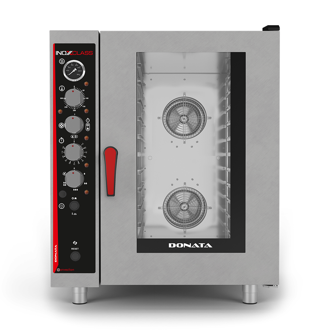 İnoxclass 6 Tepsili Patisserie Fırın 6 - 40x60 Gazlı Donata Seri D06EG