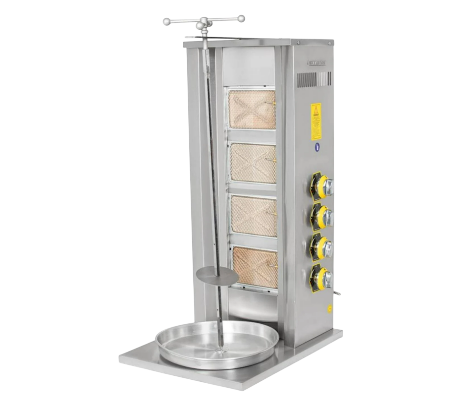 İnoxmaster 5 Li Döner Ocağı Gazlı ve Lpg Li 50x52x100 Cm İMR-DNR-501
