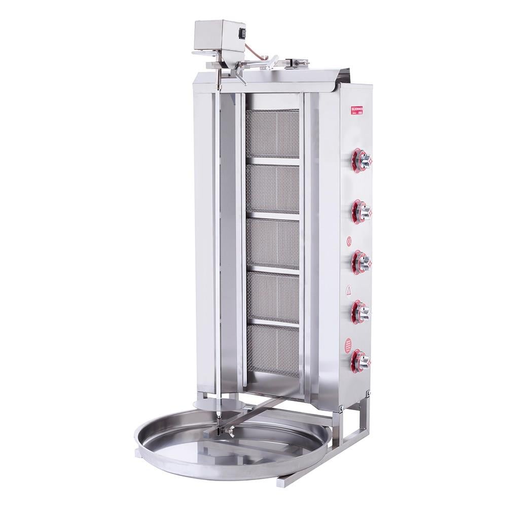 Işıkgaz Silver Doğalgazlı 5 Radyanlı Üstten Motorlu Döner Ocağı