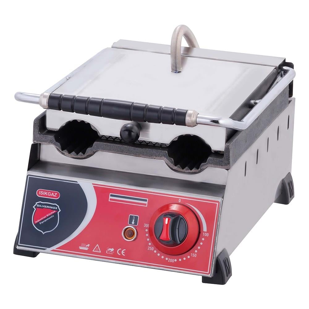 Işıkgaz Silver Elektrikli Döküm 2 Li Dürüm Tost Makinesi