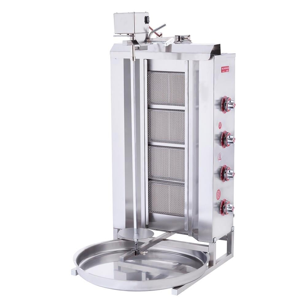 Işıkgaz Silver Tüplü 4 Radyanlı Üstten Motorlu Döner Ocağı