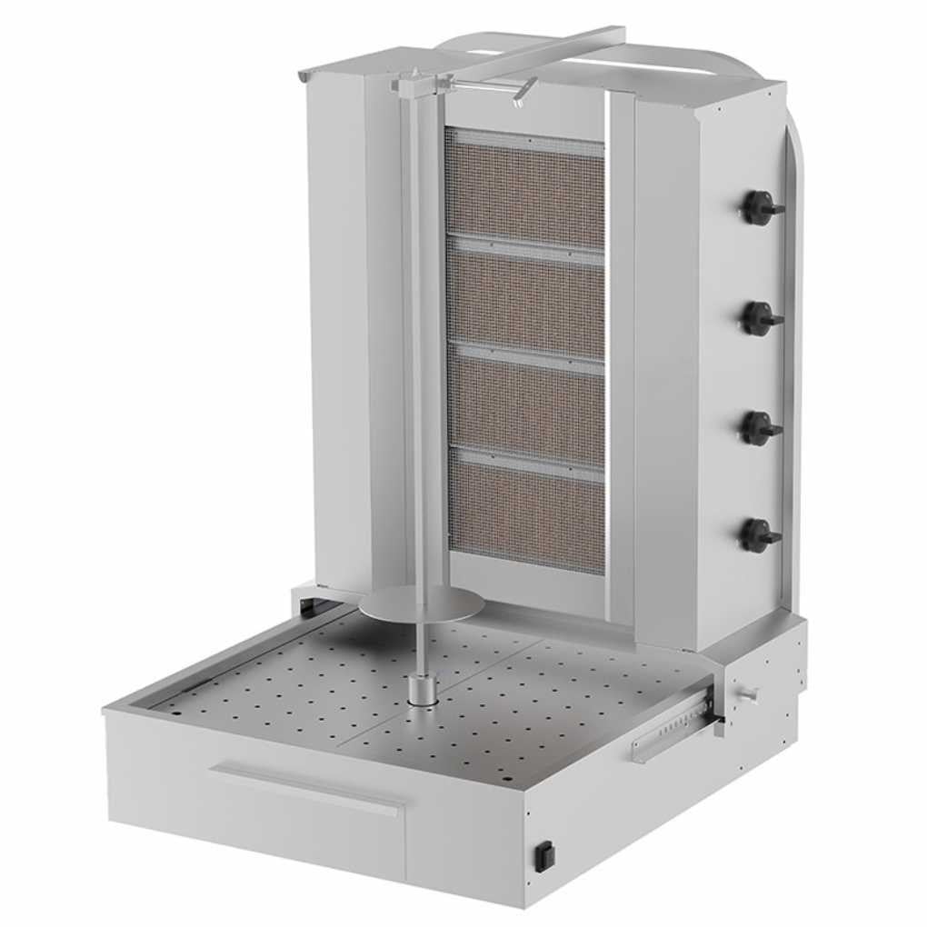 Kalitegaz 4 Radyanlı Alttan Motorlu Döner Ocağı KLG 251