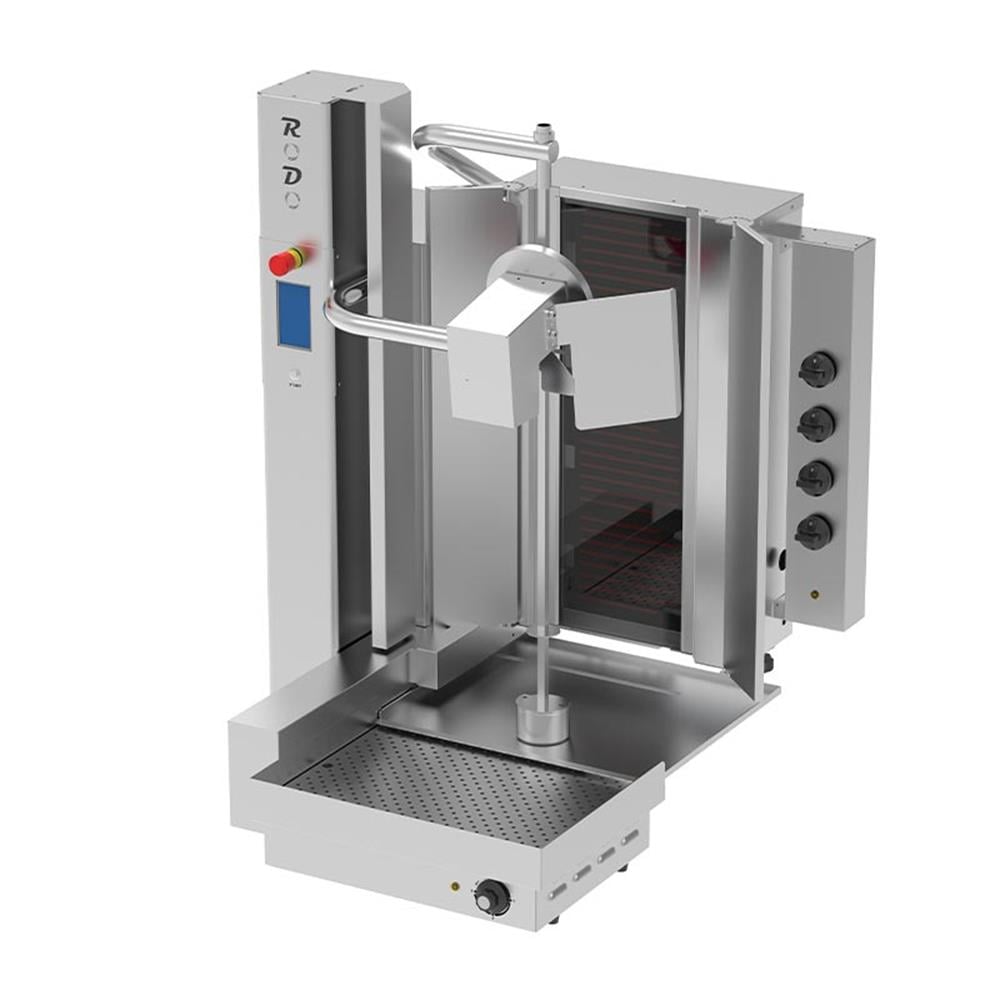 Kalitegaz 4 Radyanlı Elektrikli Döner Robotu 82x80x112 cm RODO4E