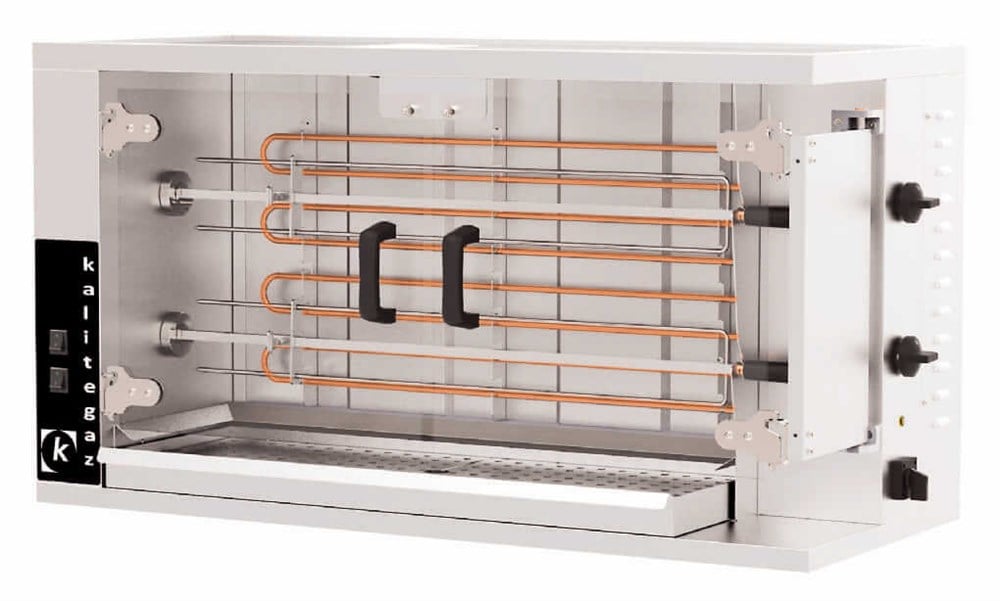 Kalitegaz Elektrikli Piliç Çevirme Makinesi 8-10 Piliç Kapasiteli CRE2