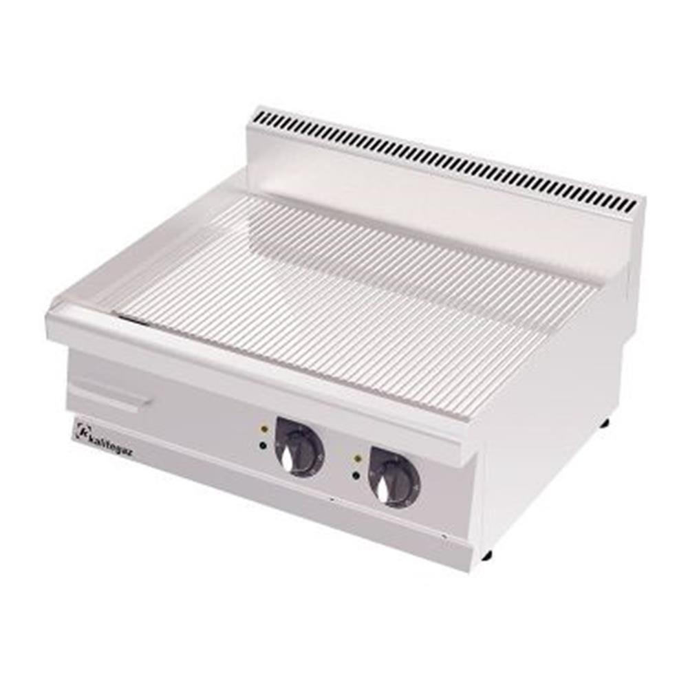 Kalitegaz Elektrikli Pleyt Izgara Oluklu Krom Kaplı 40x70x29 cm GG4070EC