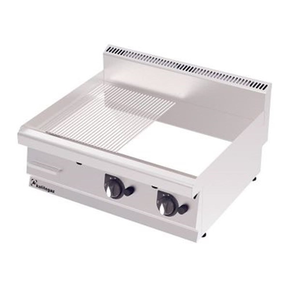 Kalitegaz Elektrikli Pleyt Izgara Yarı Oluklu 100x70x29 cm GS1070E