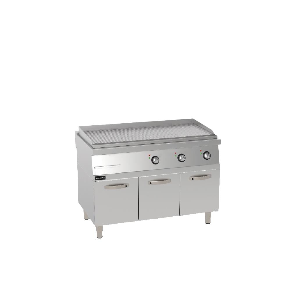 Kayalar Oluklu Pleyt Izgara Elektrikli Alt Dolaplı 120x90x85 cm KIOE12090
