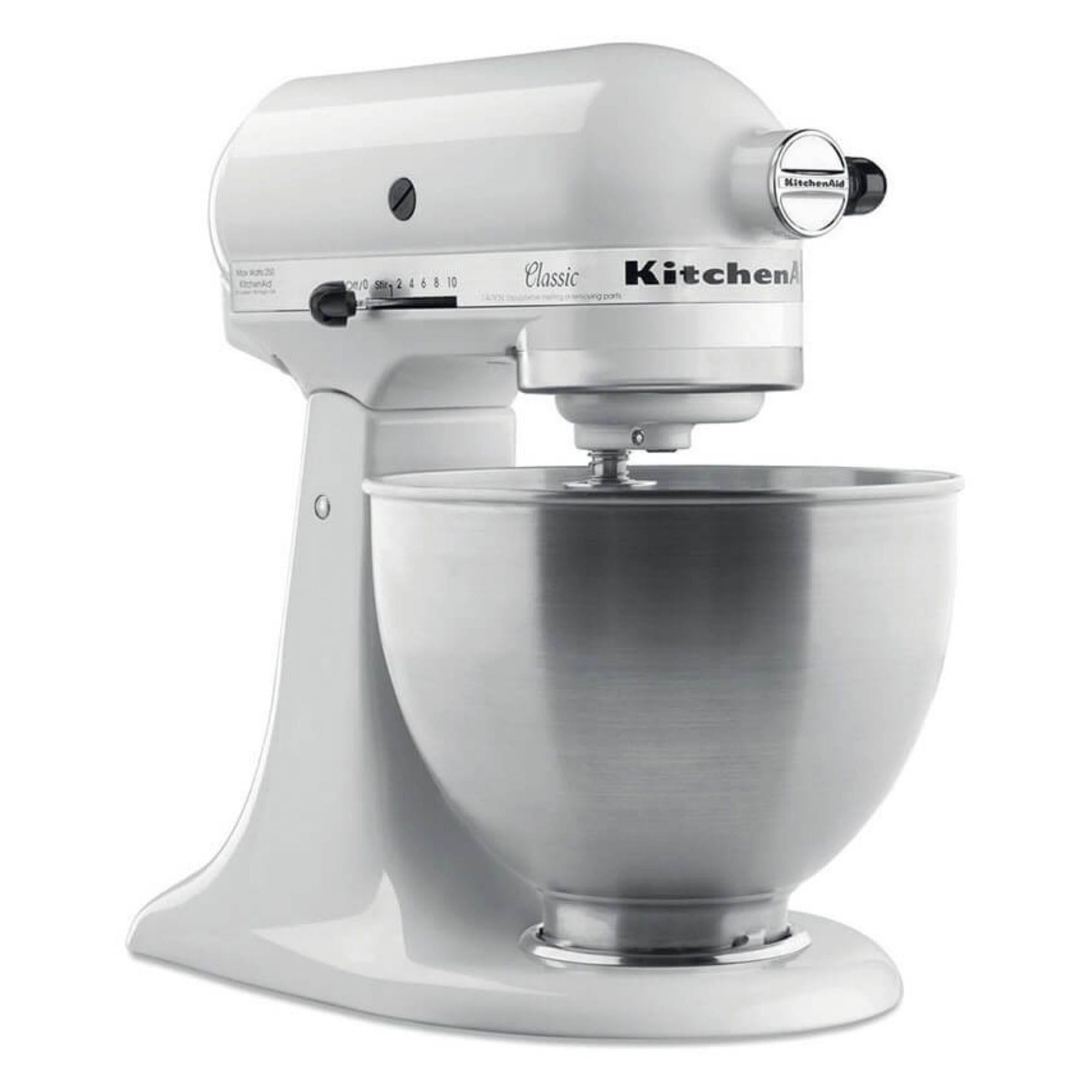KitchenAid 4,3 Litre Classic Stand Mikser - Beyaz 5K45SSEWH