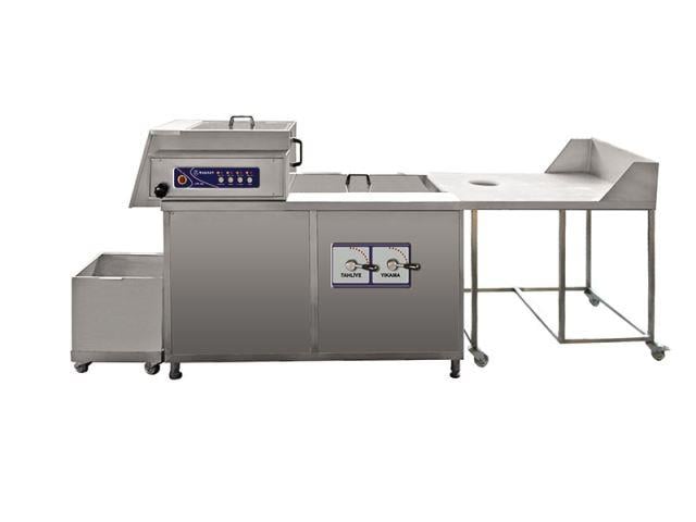 Maksan Sebze Yıkama Makinesi 150-300 Kg/Saat Kapasiteli SBY-300