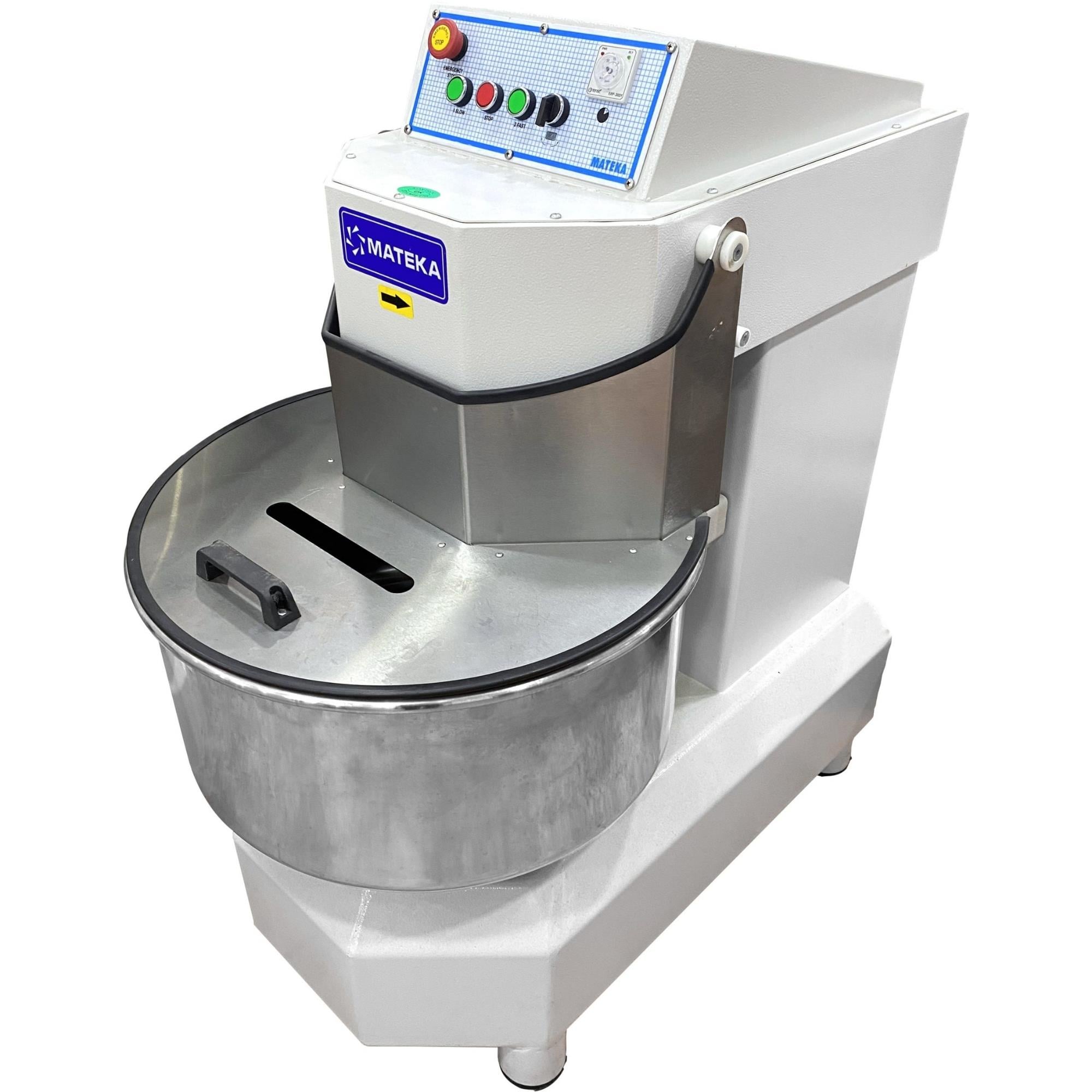 Mateka 130 Kg Çift Motorlu Spiral Hamur Yoğurma Makinesi 400V SPK-800T