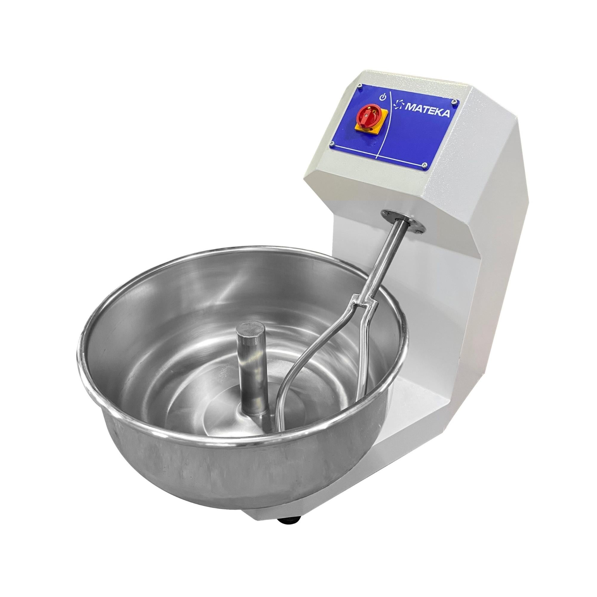 Mateka 45 kg Kapaklı Çatallı Hamur Yoğurma Makinesi 400V HYM-600KT