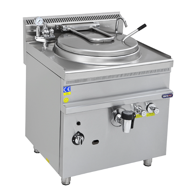 Mayapaz 150 Litre Elektrikli Kaynatma Tenceresi 80x90x85 cm M-KTE 890