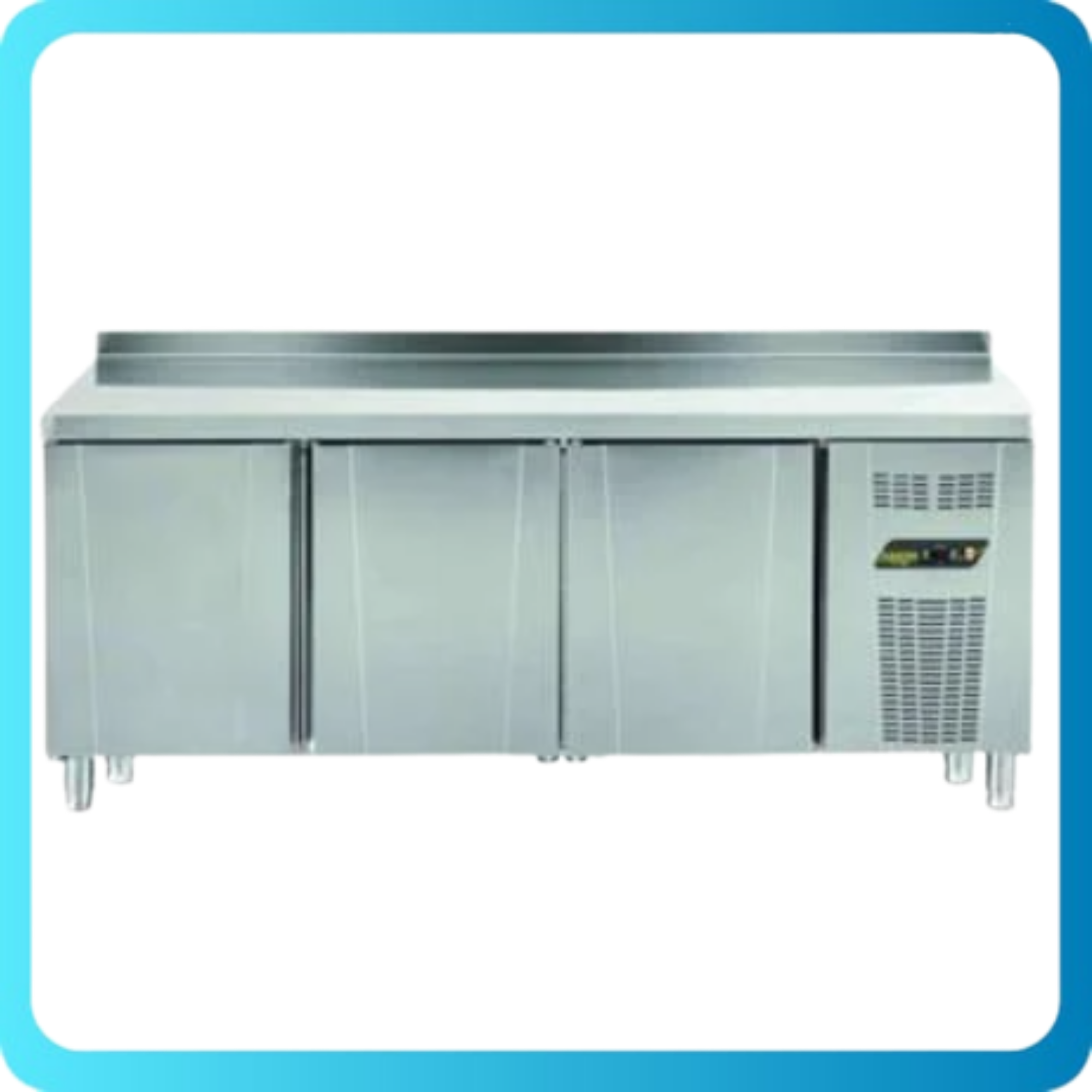 Ndustrio 3 Kapılı Tezgah Tipi Snack Buzdolabı TPS-63