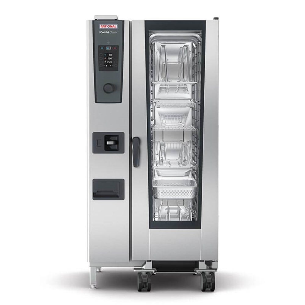 Rational 20 Tepsili Buhar Konveksiyonlu Gazlı Fırın 20x1/1 iCombi Classic ICC201G