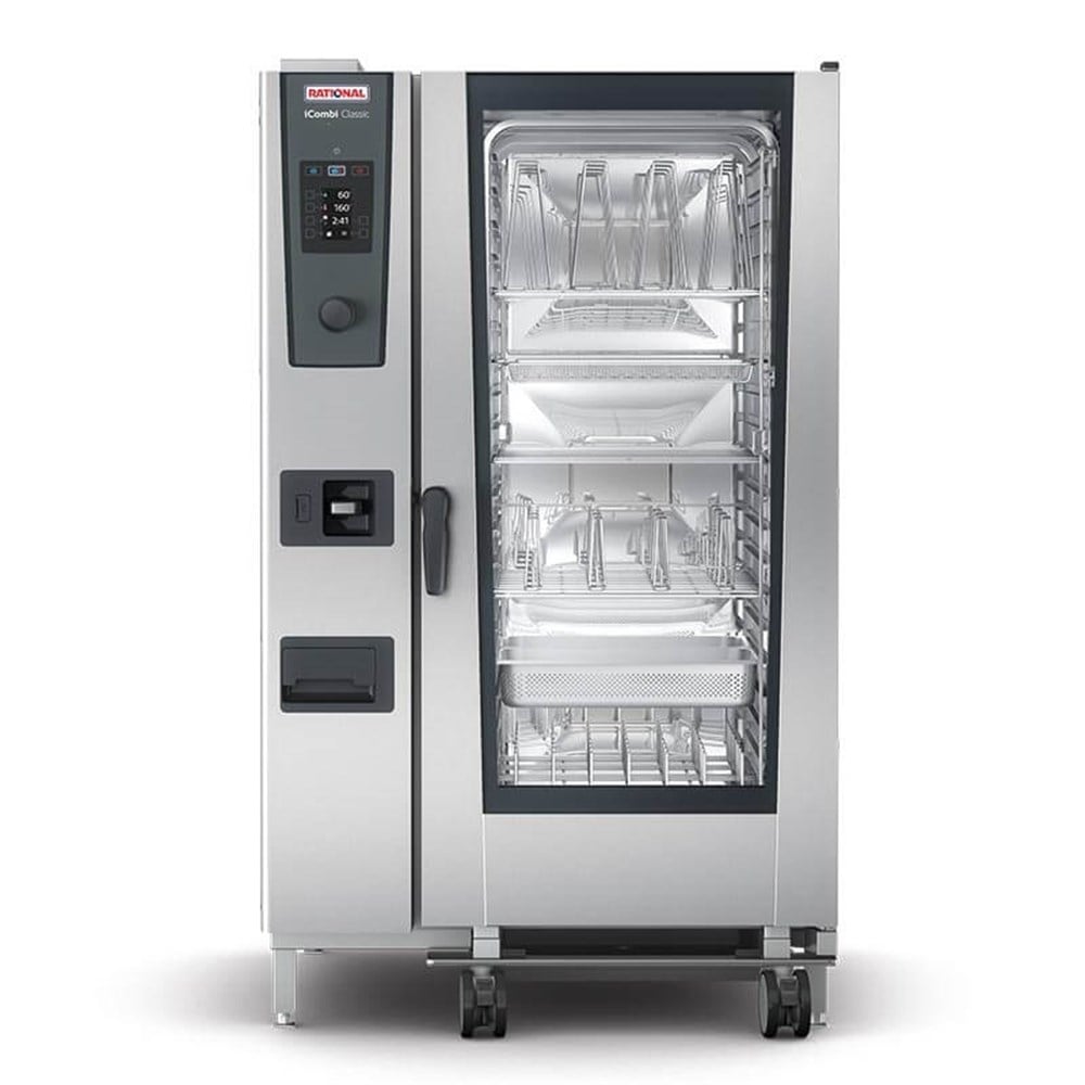 Rational 20 Tepsili Buhar Konveksiyonlu Elektrikli Fırın 20x2/1 iCombi Classic ICC202E