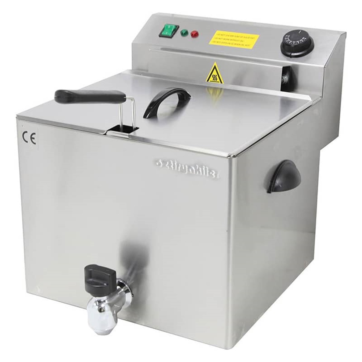 Öztiryakiler EF10S Elektrikli Fritöz 10 Lt 7856.GN23S.10