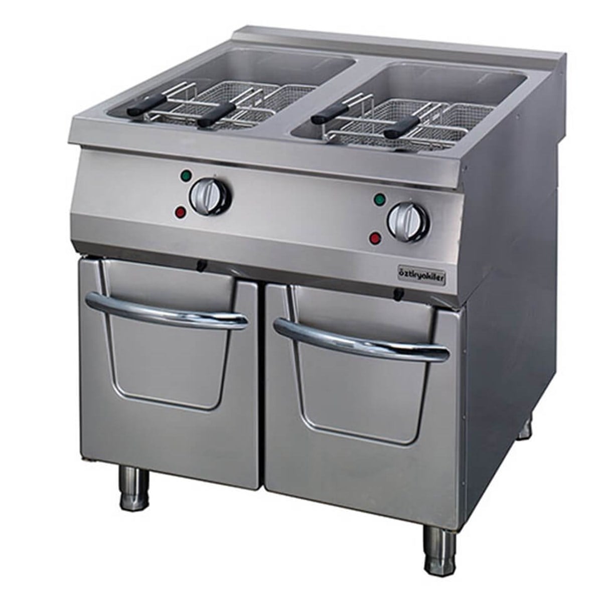 Öztiryakiler Elektrikli Dolaplı Fritöz 80x90x85 900 Seri 7856.N1.80908.02
