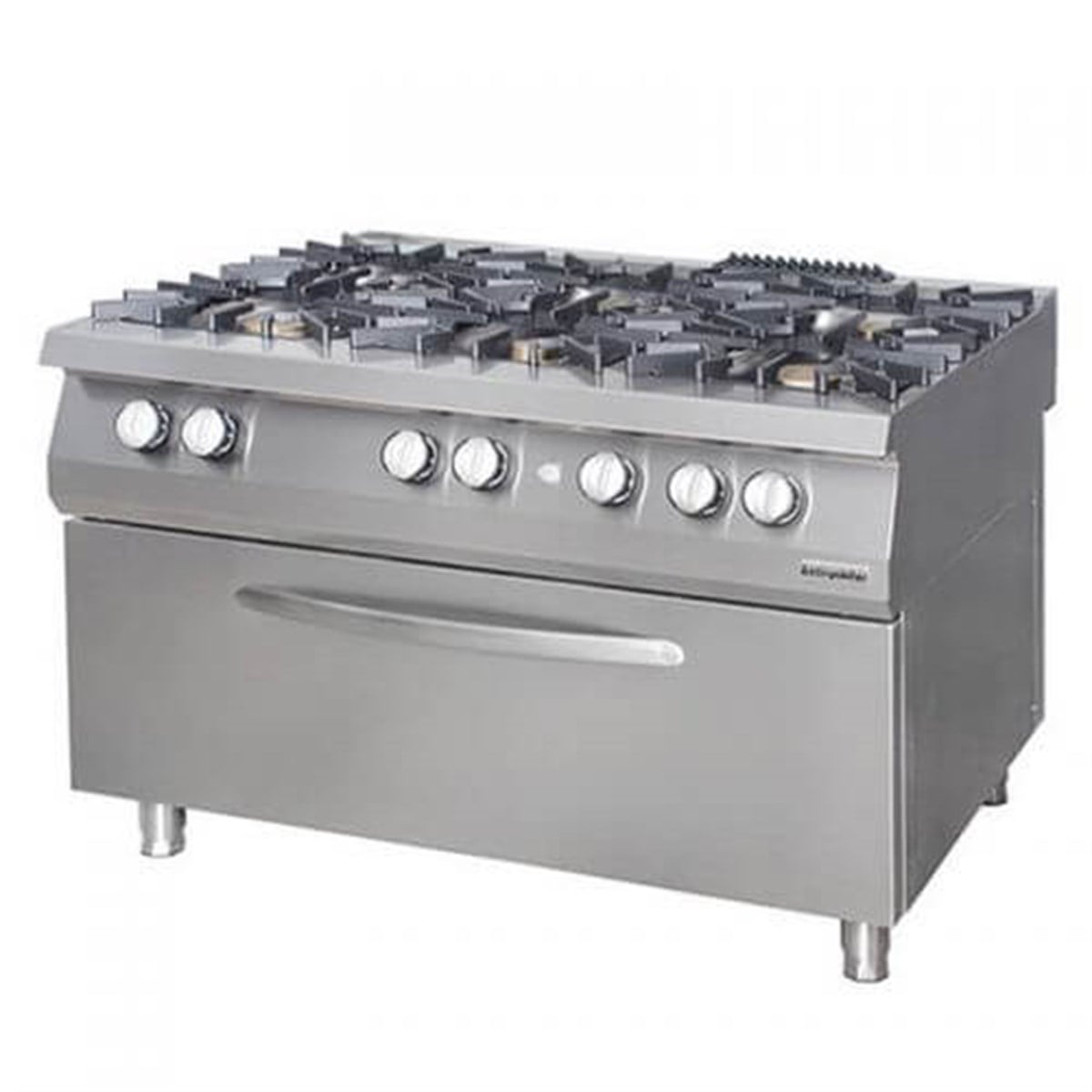 Öztiryakiler Gazlı Büyük Fırınlı 6 lı Kuzine 120x90x85 900 Seri 7865.N1.12908.50