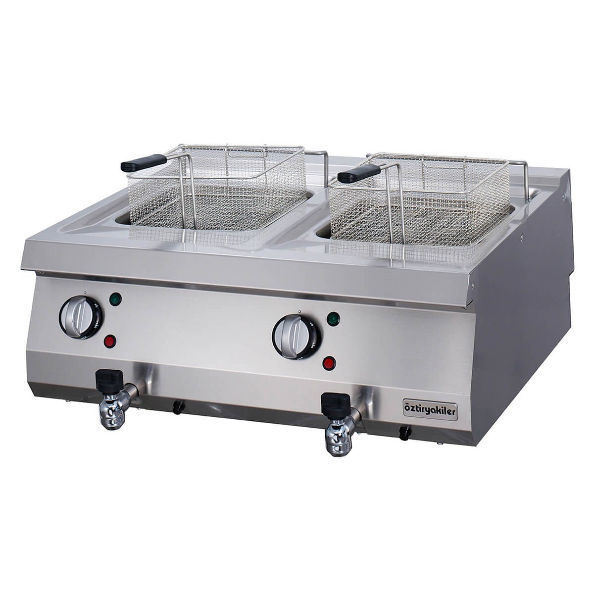 Öztiryakiler Set Üstü Elektrikli Fritöz 80x70x30 700 Seri 7856.N1.80703.11