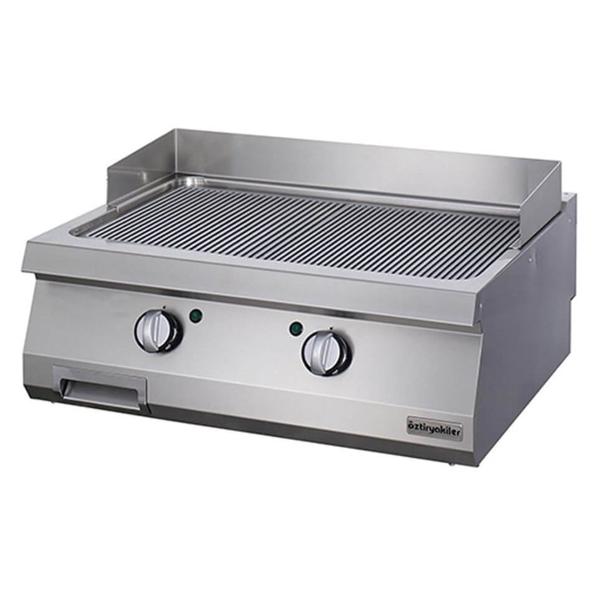 Öztiryakiler Set Üstü Oluklu Izgara Elektrikli 80x70x30 700 Seri 7864.N1.80703.11