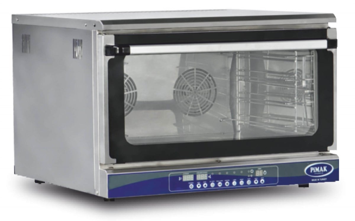 Pimak Elektrikli 4 Tepsili Patisserie Fırın Dijital 80x87x54 cm PTS04-DİJİTAL