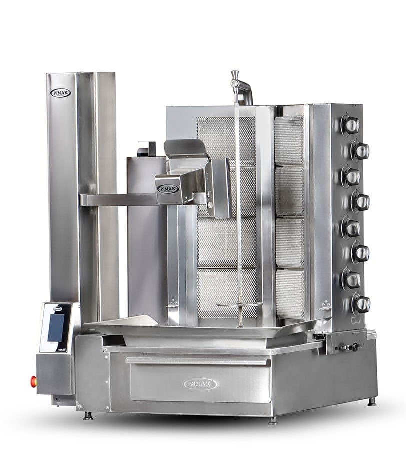 Pimak 4+4 Radyanlı Gazlı Döner Robotu PDR120-G