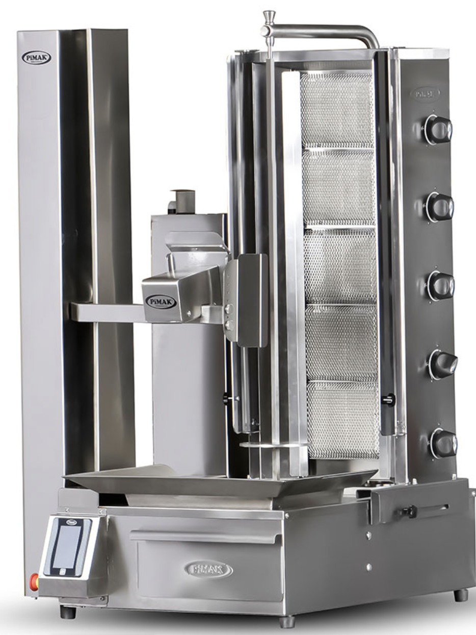 Pimak 5 Radyanlı Gazlı Döner Robotu PDR100-G