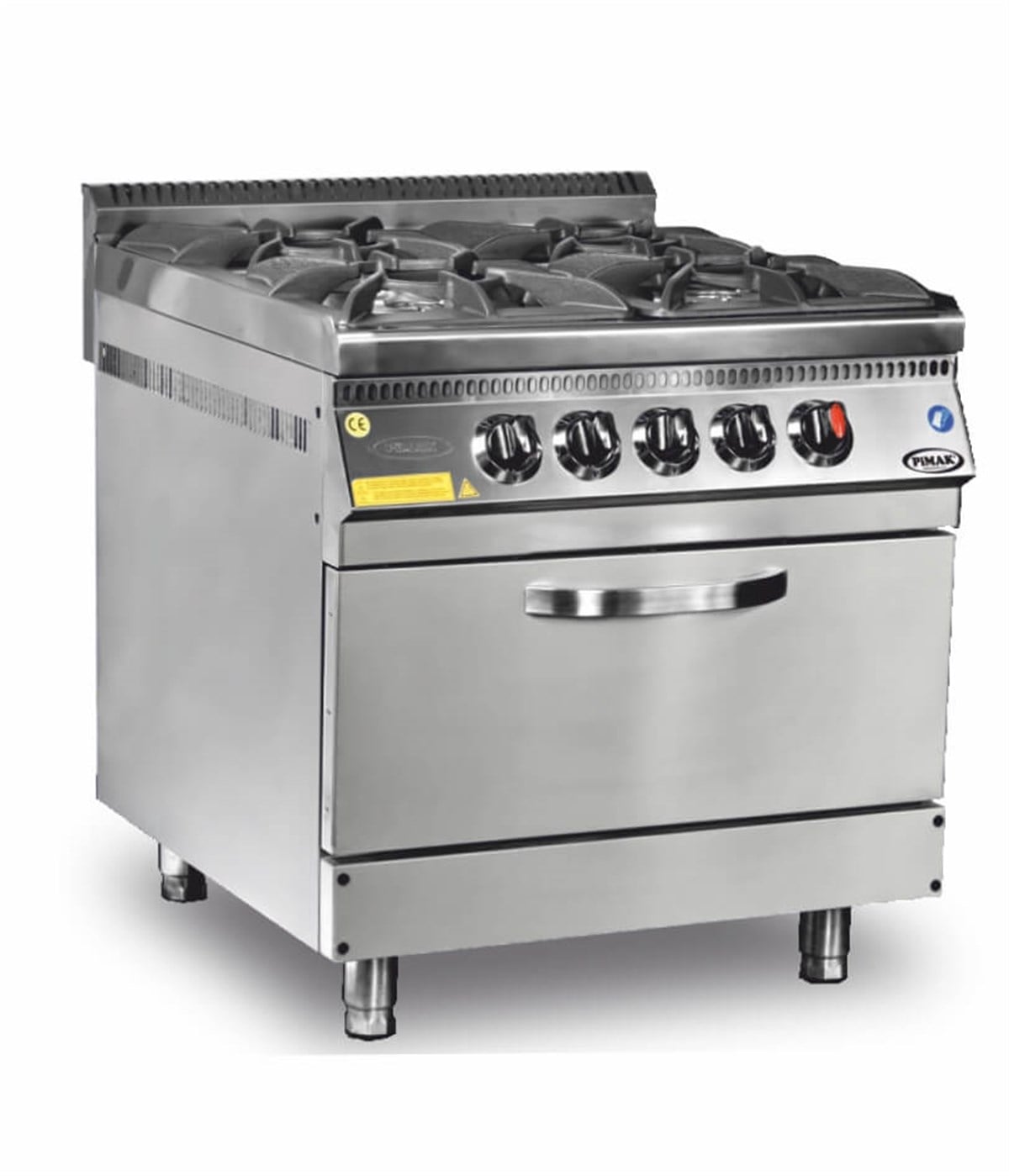Pimak 6 Lı Kuzine Gazlı LPG ve Ce Belgeli 120x70x85 70S-M015-6F