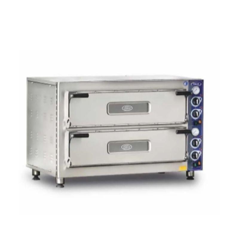 Pimak Çift Katlı Elektrikli Pizza Fırını 12 Pizza Kapasiteli 120x82x80 M014-6