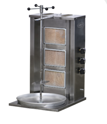 Pimak Ekonomik 3 lü Döner Ocağı Gazlı LPG ve Ce Belgeli 47x50x95 cm DO6/M75