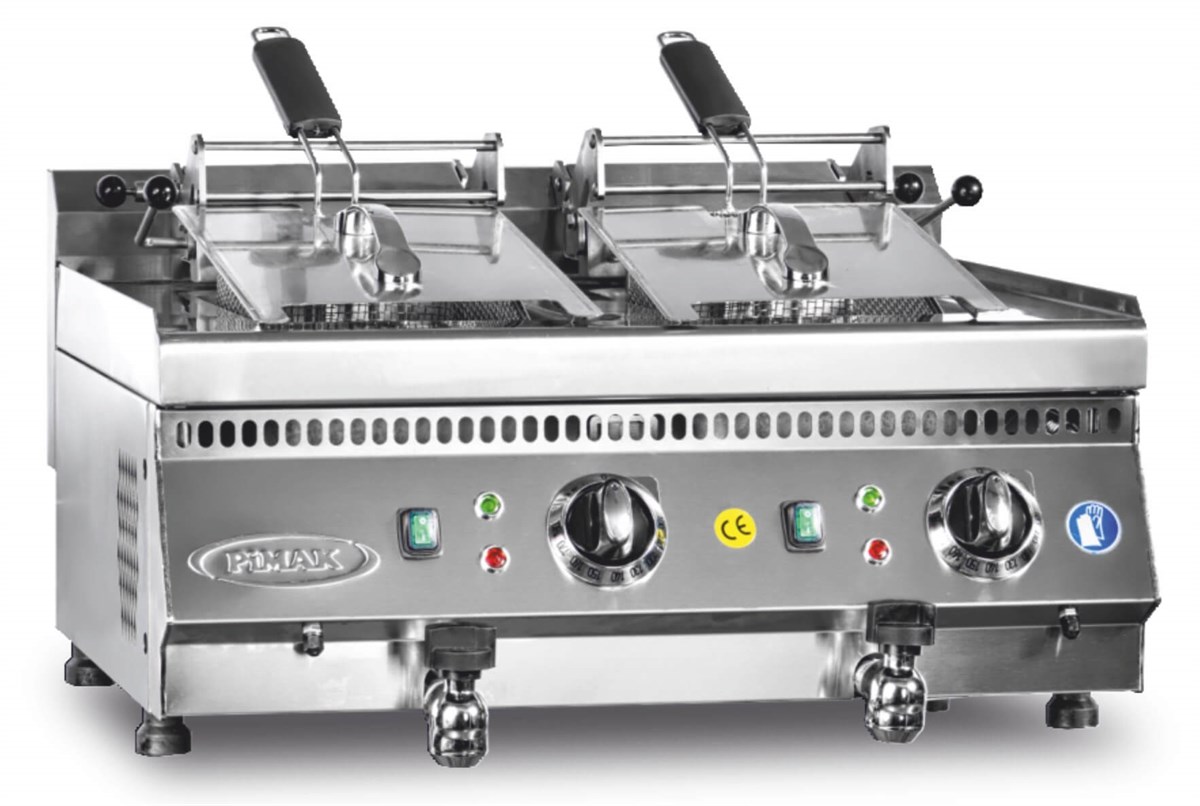 Pimak Elektrikli Fritöz 10+10 Litre 70x60x30 M169-1