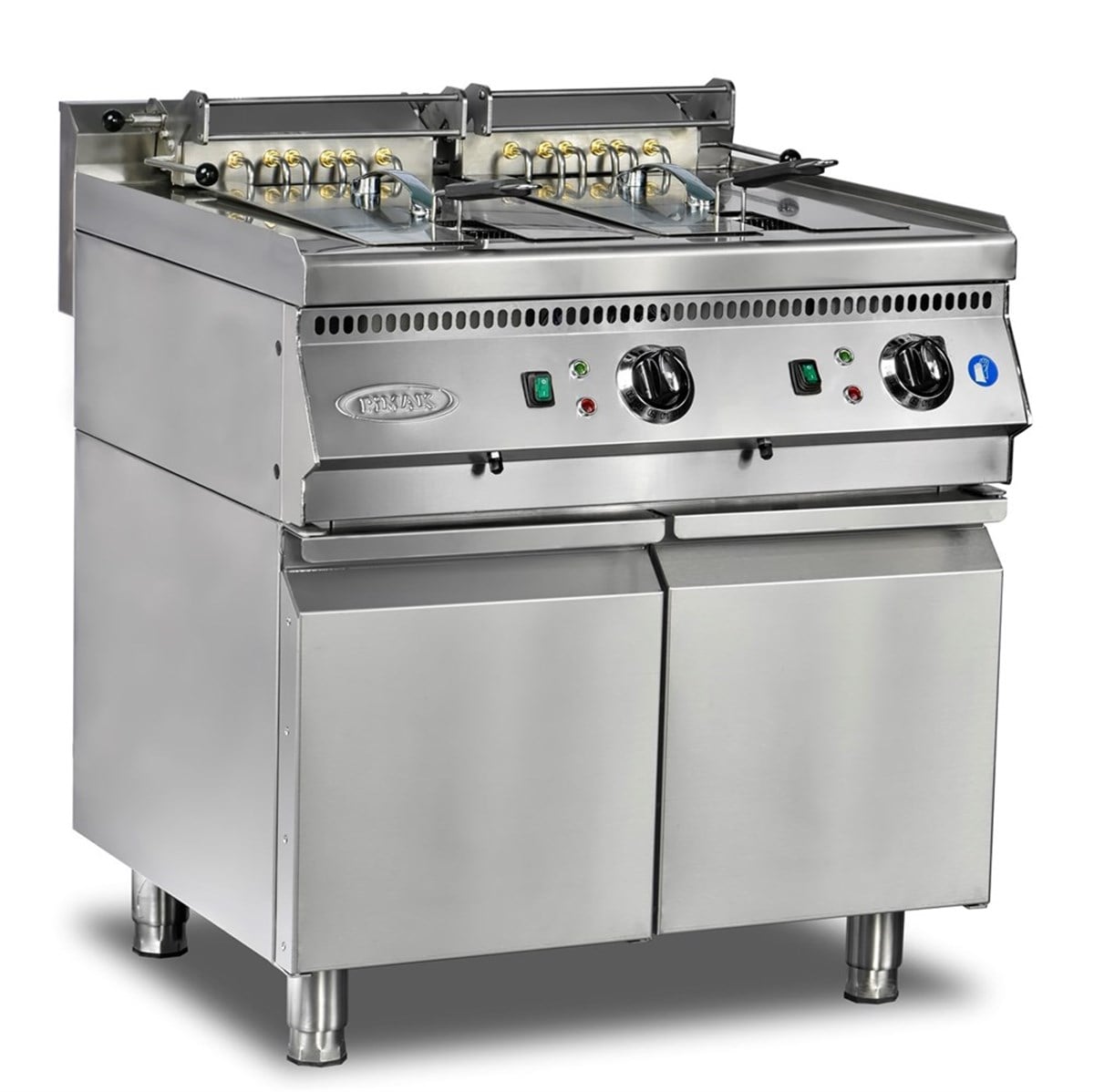 Pimak 24+24 Litre Gazlı Fritöz 80x90x85 90S-M062G