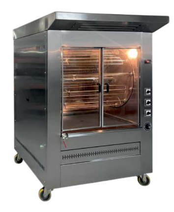Pimak Kömürlü Tamburlu Piliç Makinası 12 / 96 Kapasiteli KT-M096