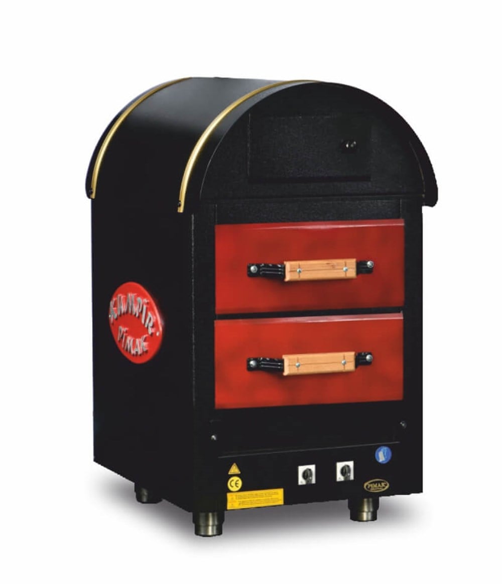 Pimak Kumpir Fırını 2 Çekmeceli LPG ve Doğalgazlı Profesyonel 46x54x92 KF-M079-2G