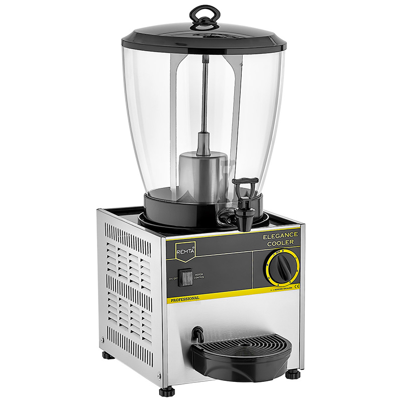 Remta ST25 Elegance Şerbet ve Ayran Soğutma Makinesi, Karıştırıcılı, 21 Litre Kapasiteli, Silver