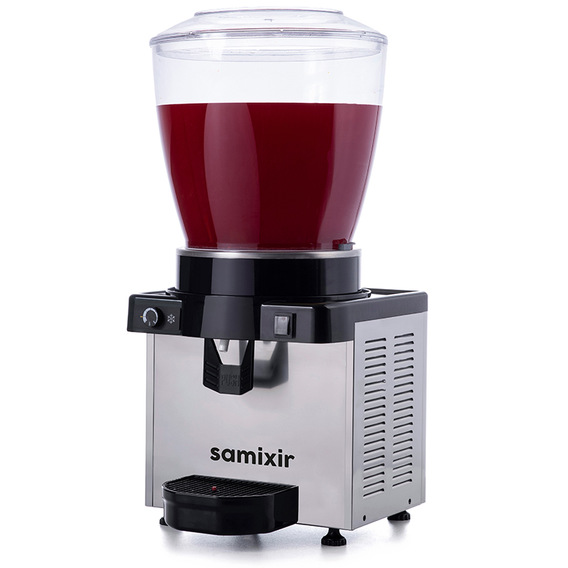 Samixir M22 Panoramik Soğuk İçecek Dispenseri, 22 Lt, Karıştırıcılı, Inox