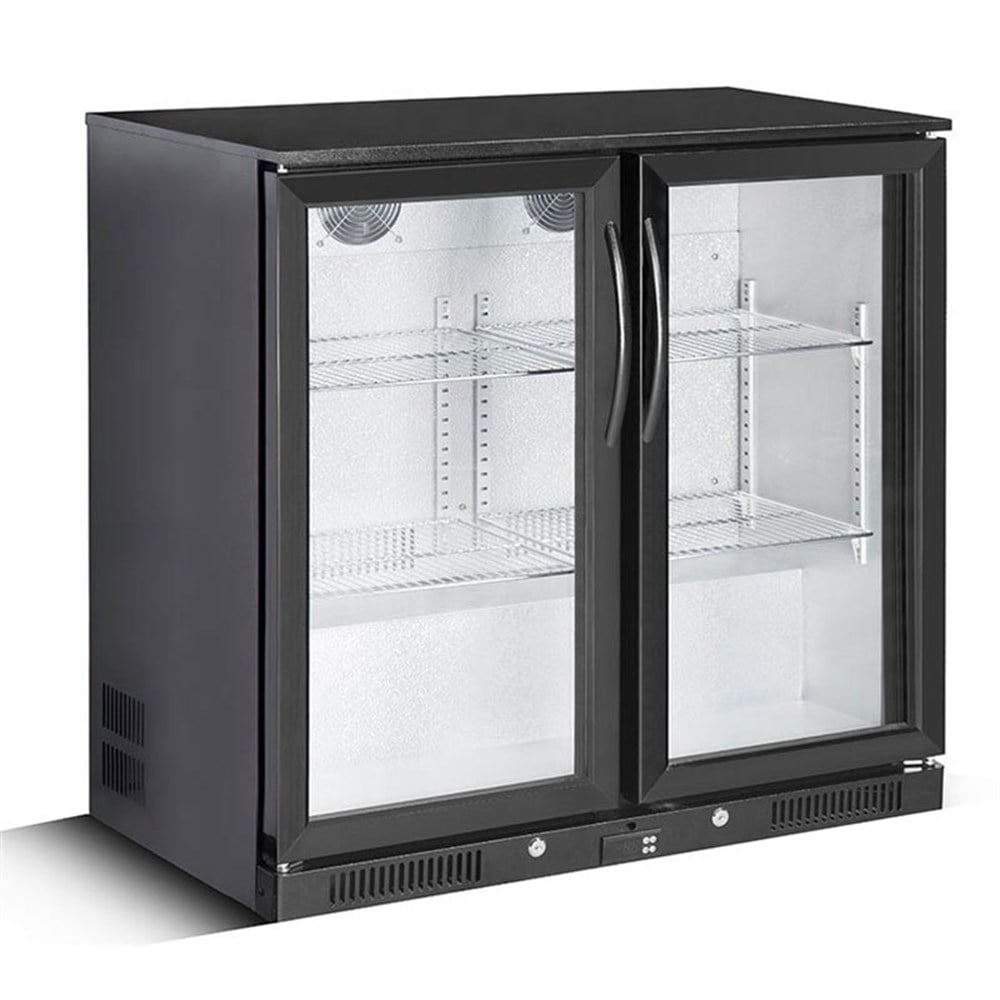 Senox Bar Altı Şişe Soğutucu 2 Kapılı 90x50x85 cm BBC-250
