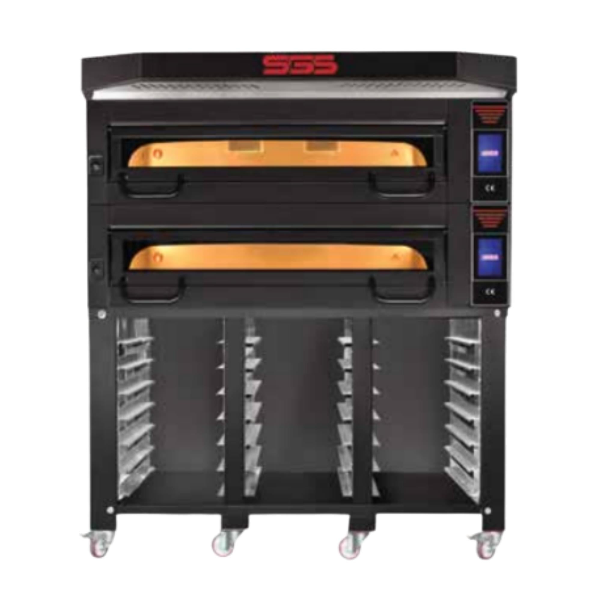 SGS Baklava Pasta Börek Fırını İki Kat Raflı Tezgahlı MD 1200/1R