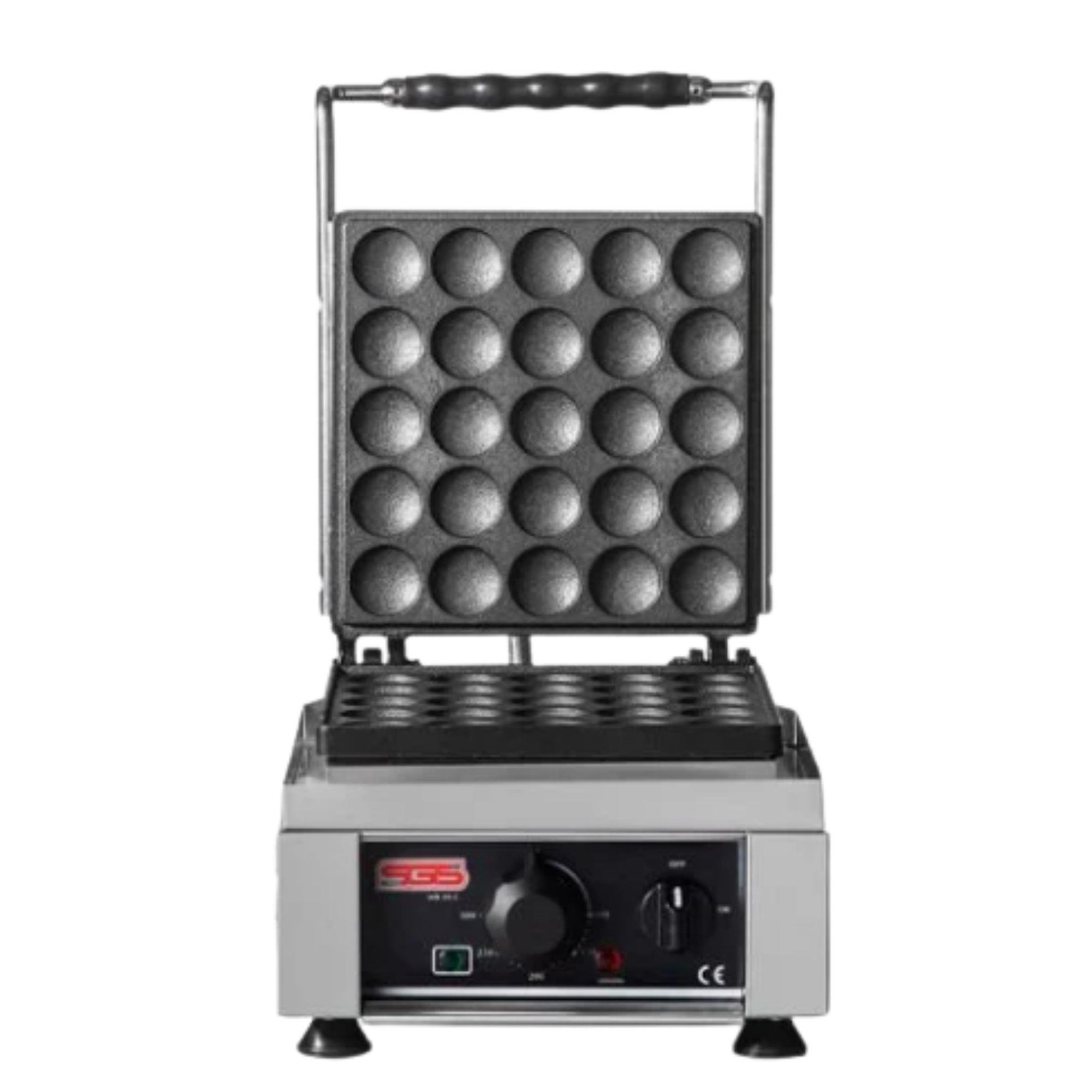 SGS Bubble Tek Kapaklı Elektrikli Waffle Makinesi WO-25E