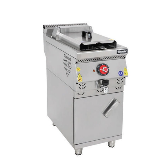 Himaksan Dolaplı 24 Litre Elektrikli Fritöz 40x90x85 cm HMK-TFE 498
