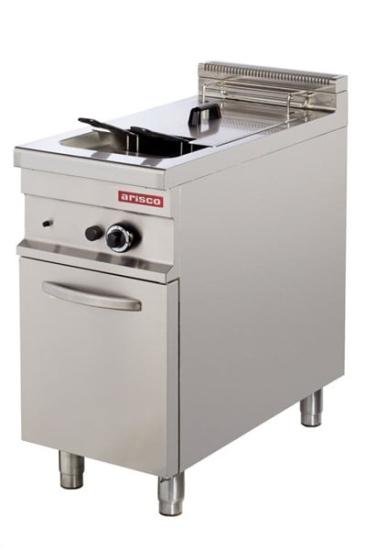 Arisco Gazlı Fritöz 20 Litre Tahliyeli Alt Dolaplı Ce Belgeli 90 lık Seri 900 - GF912