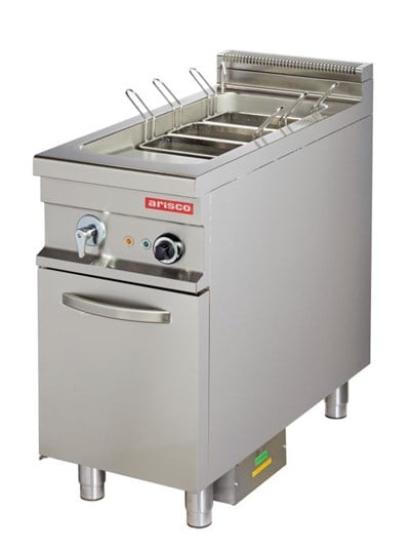 Arisco Elektrikli Makarna Haşlama Makinesi Su Doldurma ve Tahliye Vanalı Alt Dolaplı 42,5x90x90 EMH912