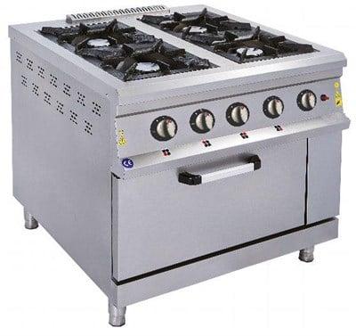 Görkem 4 Lü Kuzine Gazlı ve Lpg Li 100x100x85 Cm 804