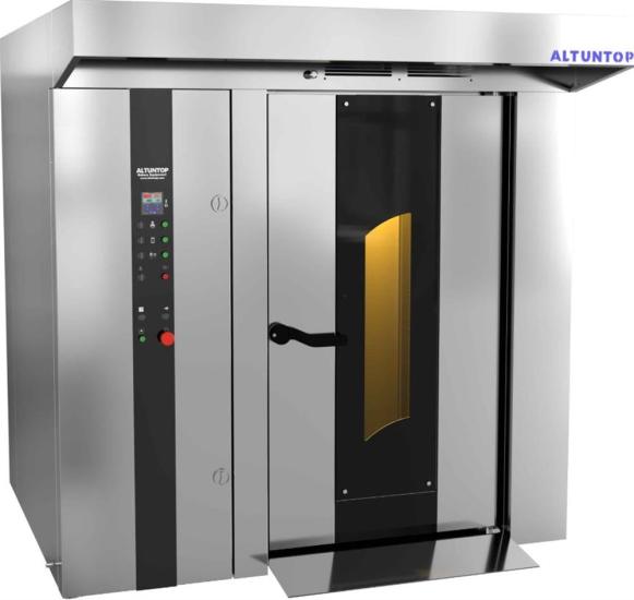 Altuntop Önden Brülör Döner Arabalı Ekmek Pasta Fırını ATDFY 150